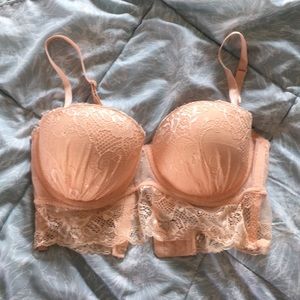 Sophie B. Pink Lace Bra